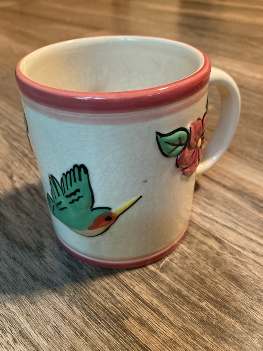 Vintage GANZ Hummingbird Mug